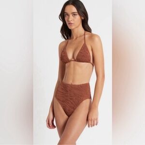 Bond-Eye Palmer Brief in Bronze Lurex One Size